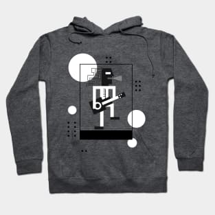 Graphic Guitar Player Hoodie